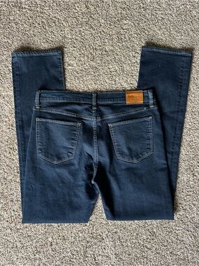 Lucky Brand Brooke Straight Leg Jeans in Dark Wash 12/31